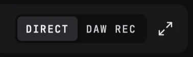 DIRECT/DAW REC