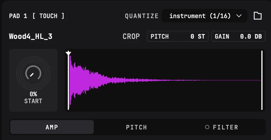 Pad quantize